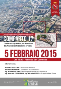 COMPARTO 17 QUALCOSA FINALMENTE SI MUOVE. IL COMMISSARIO APPROVA LA STIMA DELL'INDENNITA'