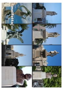 I MONUMENTI CITTADINI AL BUIO. IL CALVARIO E' ORMAI ABBANDONATO A RESTARE NELL'OMBRA