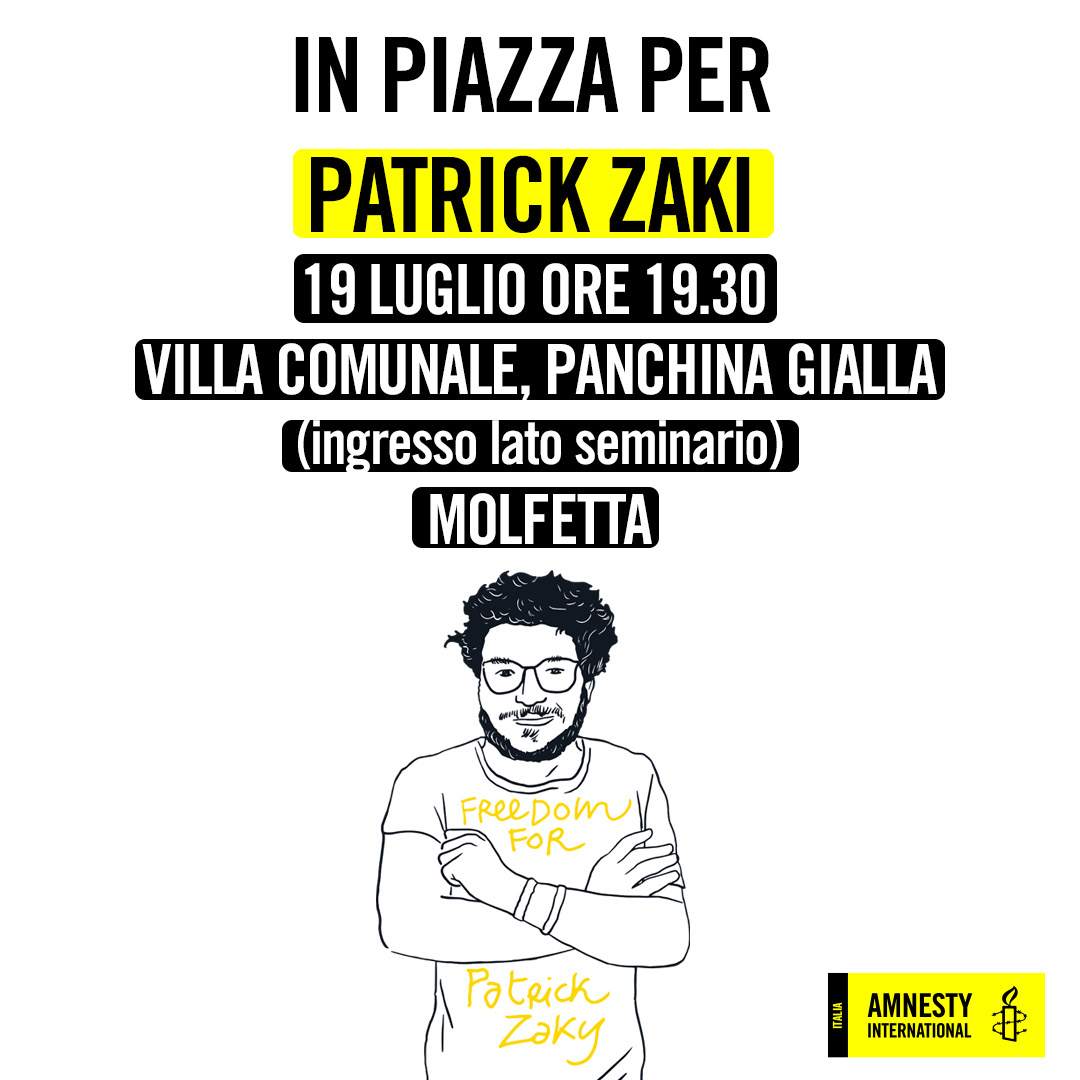 IN PIAZZA PER PATRICK