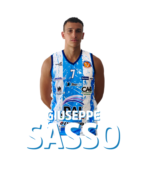 IL GIOVANE MOLFETTESE GIUSEPPE SASSO  IL NUOVO ACQUISTO DELLA VIRTUS BASKET MOLFETTA