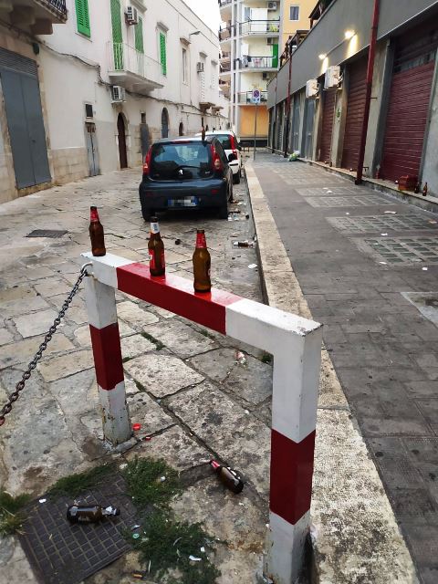 IL CENTRO DI MOLFETTA PEGGIO DELLA PERIFERIA!!! LA SICUREZZA E IL DECORO NELLA NOSTRA CITT NON HANNO CONFINI