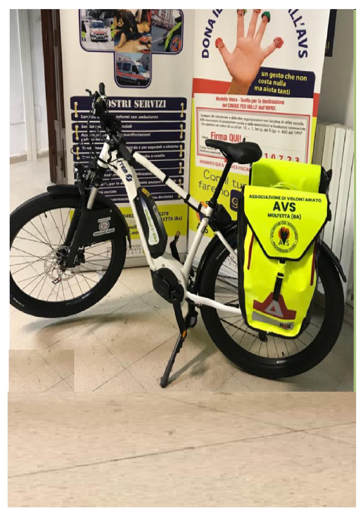 PRIMO SOCCORSO CON LE NUOVE MEDICAL BIKE ALLA FESTA DELLA MADONNA DEI MARTIRI