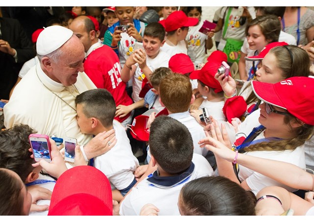 IMPARIAMO DAI BAMBINI E DALLE BAMBINE LINIZIATIVA DI PAPA FRANCESCO CHE SI TERR NELLAULA PAOLO VI IL PROSSIMO 6 NOVEMBRE