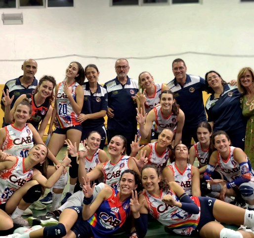 TRASFERTA VINCENTE PER LA DINAMO CAB MOLFETTA NELLESORDIO STAGIONALE NEL CAMPIONATO DI PALLAVOLO FEMMINILE DI SERIE C