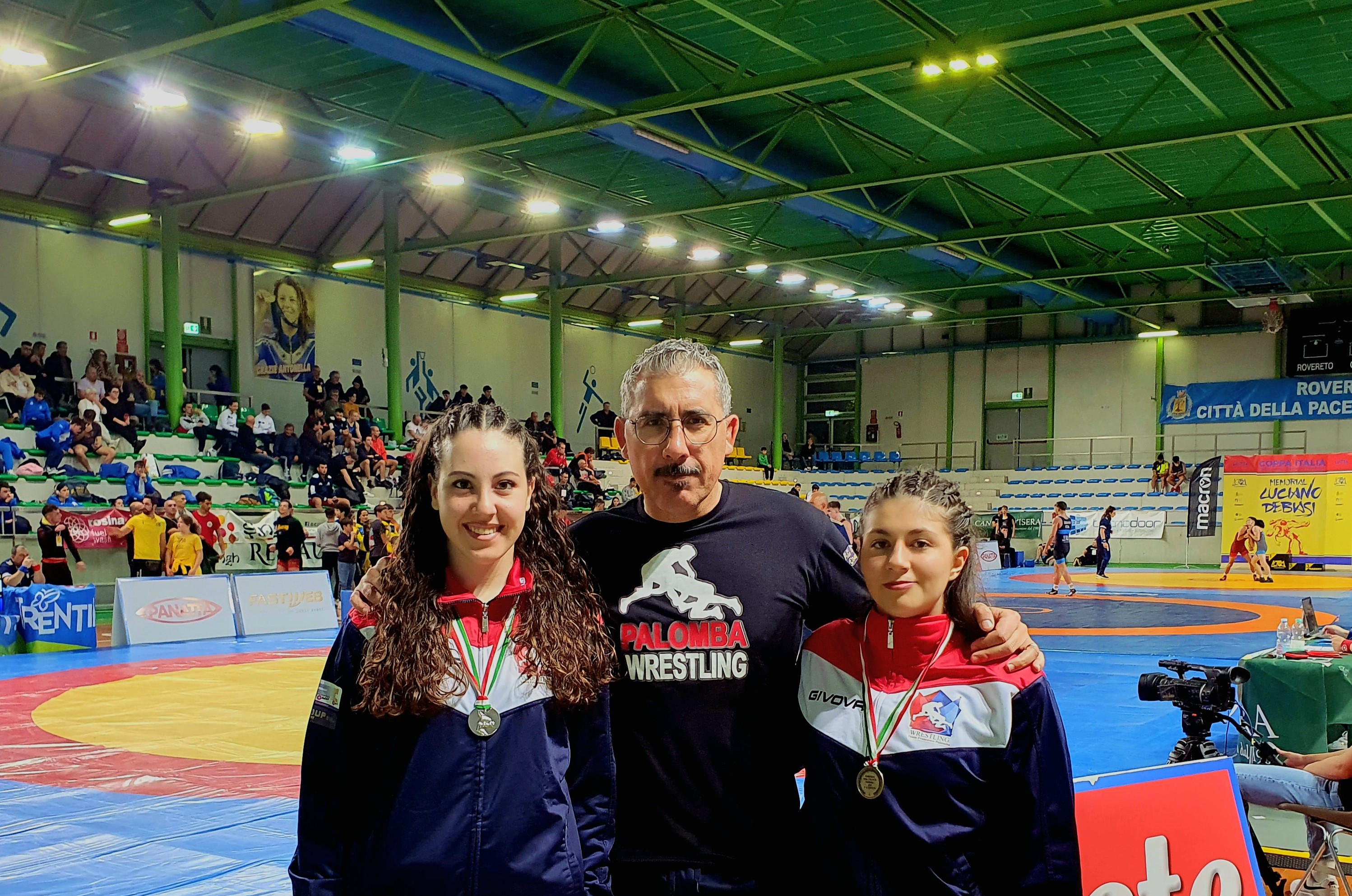 LOTTA LIBERA. ROSSELLA PALOMBA DEL TEAM PALOMBA CONQUISTA LARGENTO ALLA COPPA ITALIA A ROVERETO