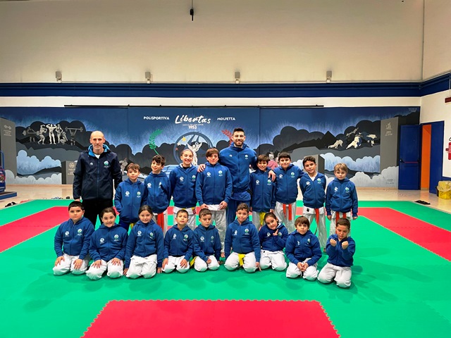 20 ATLETI DELLA POLISPORTIVA LIBERTAS MOLFETTA GAREGGERANNO NELLE VARIE CLASSI DET AL TROFEO PICCOLI SAMURAI DI JUDO