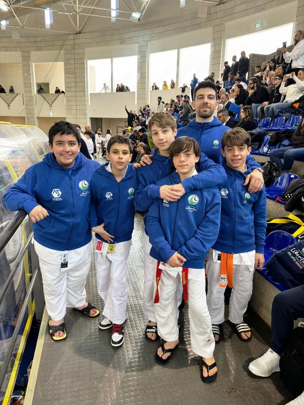 LA POLISPORTIVA LIBERTAS MOLFETTA CONQUISTA DUE MEDAGLIE AL GRAN PREMIO JUDO PUGLIA