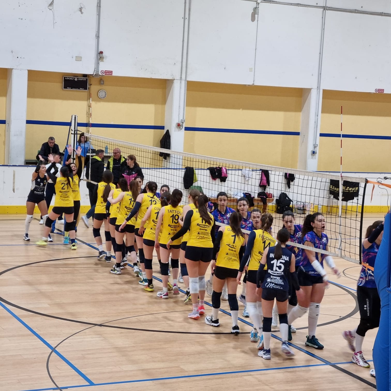 LASDAM PEGASO 93 MOLFETTA SCONFITTA AL TIE BREAK DAL VOLLEY TAVIANO