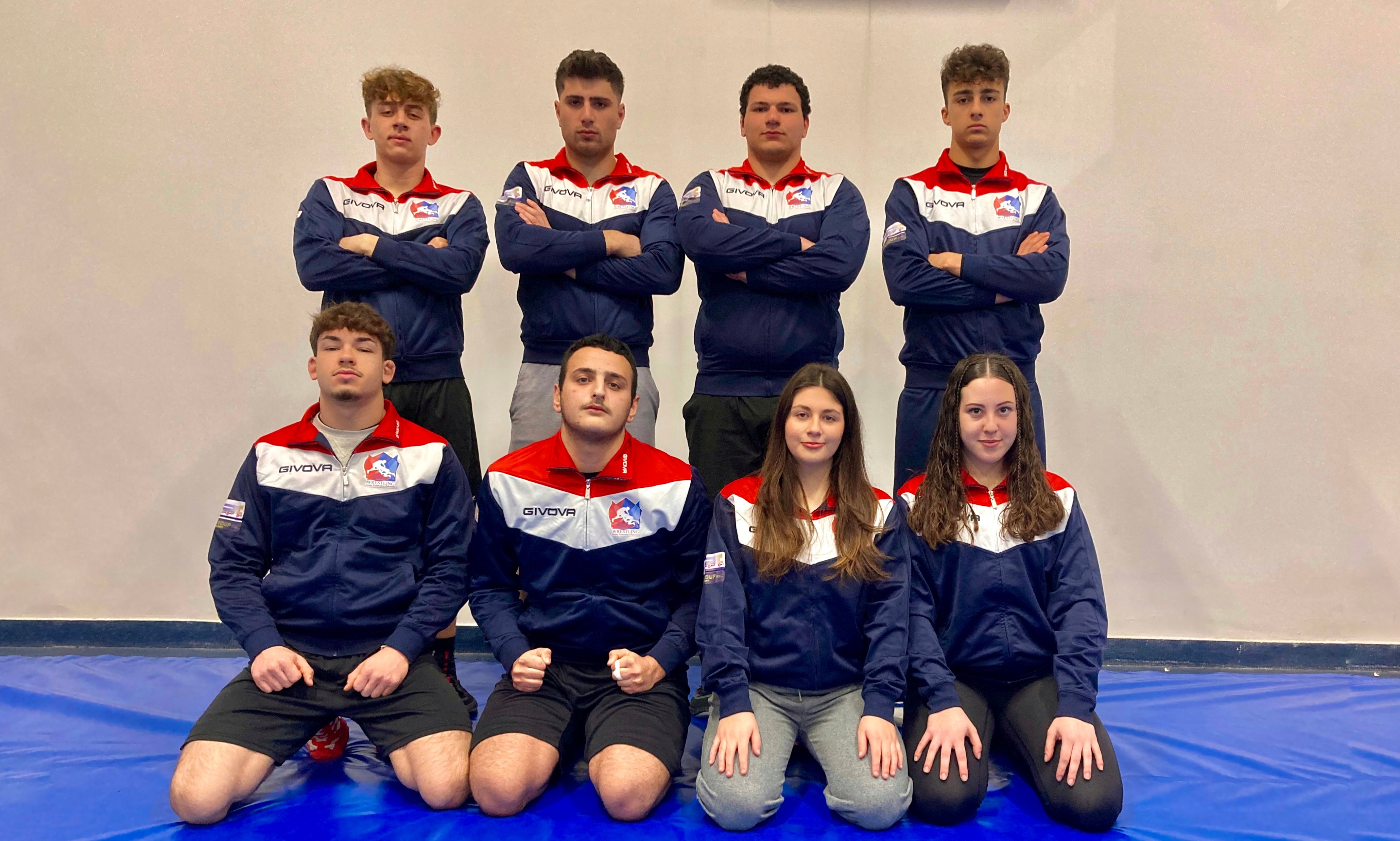 LOTTA LIBERA, IL TEAM PALOMBA FRANCESCO IN PARTENZA PER IL CAMPIONATO ITALIANO UNDER 20