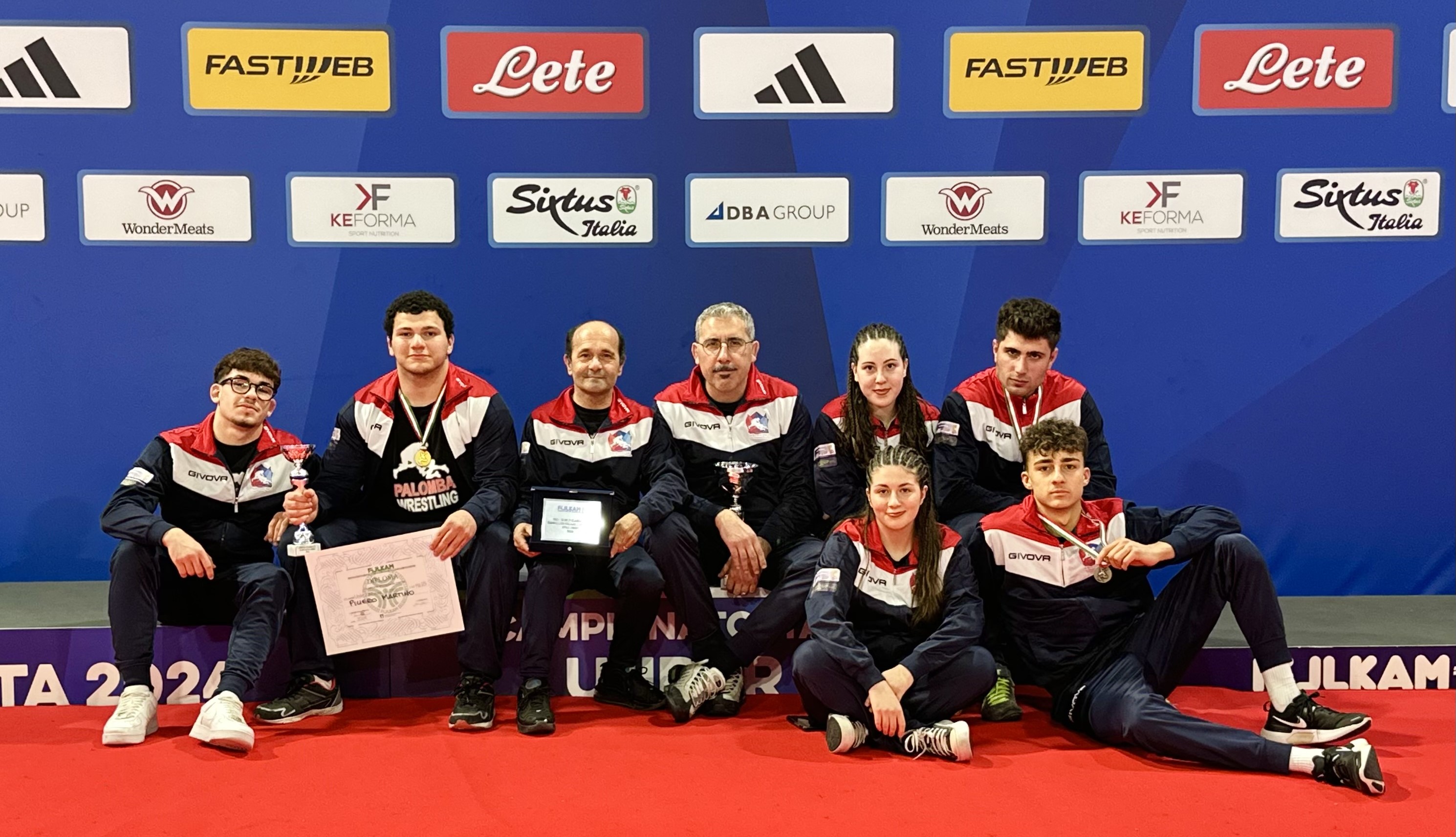 ANCORA SECONDO IL TEAM PALOMBA FRANCESCO AL CAMPIONATO ITALIANO UNDER 20 DI LOTTA LIBERA