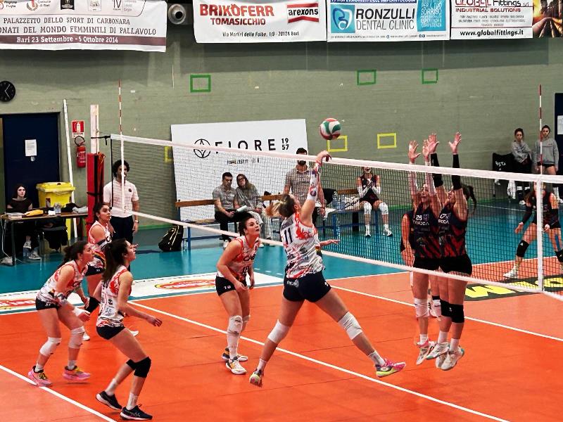 TERZA SCONFITTA PER LA DINAMO CAB MOLFETTA IN QUESTI PLAYOFF. IN TRASFERTA A BARI SI ARRENDE ALLAMATORI VOLLEY BARI PER 3-0