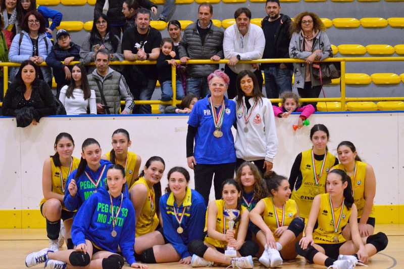 L'UNDER 14 DELL'ASDAM PEGASO '93 MOLFETTA SI ARRENDE ALLA NELLY VOLLEY BARLETTA CHE SI AGGIUDICA IL 1 POSTO DELLA FASE CONCLUSIVA