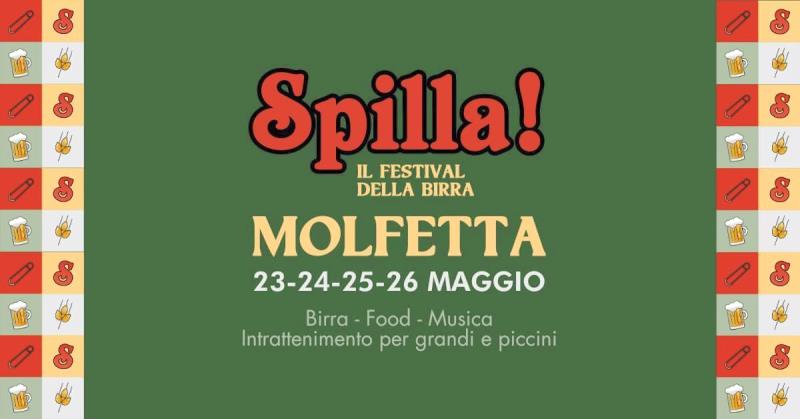 DA OGGI 23 MAGGIO AL 26 MAGGIO AL LUNGOMARE COLONNA SPILLA BEER FESTIVAL