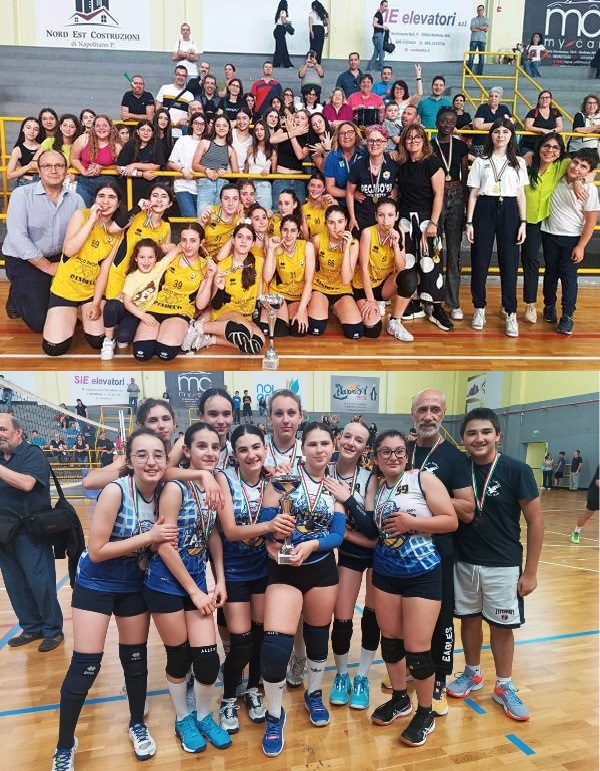 GRANDE FESTA IN CASA ASDAM PEGASO 93 MOLFETTA. LA FORMAZIONE DI MISTER PASQUA MARZELLA CONQUISTA IL TITOLO DI CAMPIONE TERRITORIALE UNDER 13 FEMMINILE (6VS6)