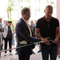 STEFANO BELLO E GIANCARLO PICCINNI INAUGURANO A MOLFETTA LA SEDE DELL'APS DON TON TONINO BELLO