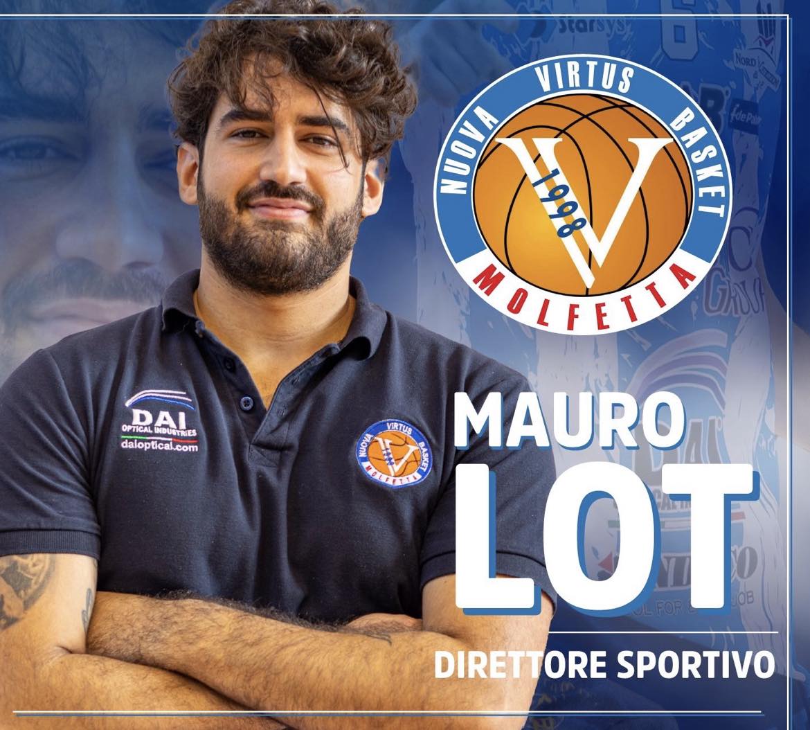 TERMINA LA COLLABORAZIONE TRA LA VIRTUS MOLFETTA E IL DS MAURO LOT