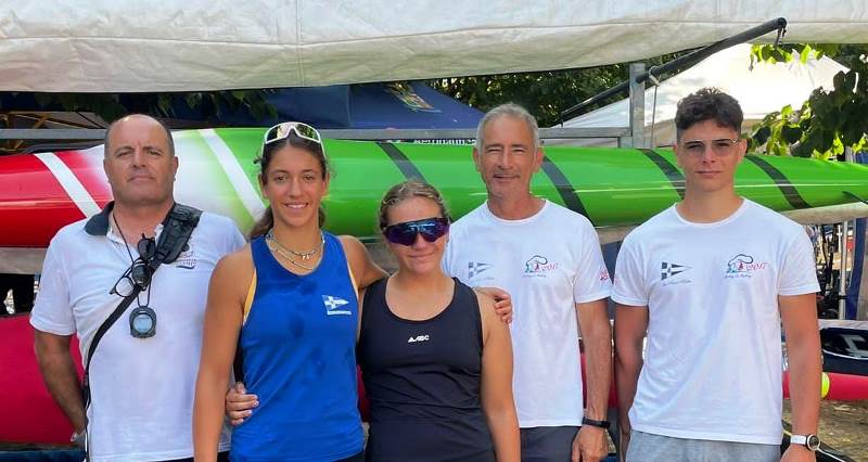 AI CAMPIONATI ITALIANI DI CANOA VELOCITA', LA LEGA NAVALE DI MOLFETTA CONQUISTA LA MEDAGLIA DI BRONZO NELLA SPECIALIT OLIMPICA DEI 500 METRI, CATEGORIA RAGAZZE FEMMINILE 1ANNO