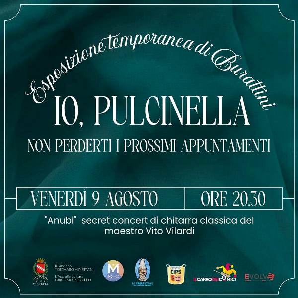 SI TERRA' QUESTA SERA, VENERDI' 9 AGOSTO, 