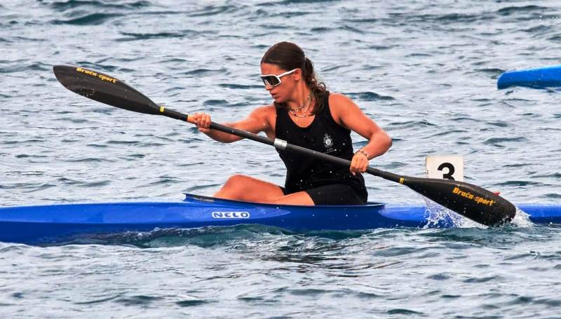 CONVOCATA NELLA NAZIONALE ITALIANA PER PARTECIPARE AGLI OLYMPIC HOPES, FLAVIA VALENTE, GIOVANE ATLETA DI CANOA DELLA LEGA NAVALE ITALIANA SEZIONE DI MOLFETTA