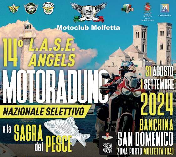 SI CHIUDE OGGI, DOMENICA 1 SETTEMBRE, LA XIV EDIZIONE DEL MOTORADUNO 