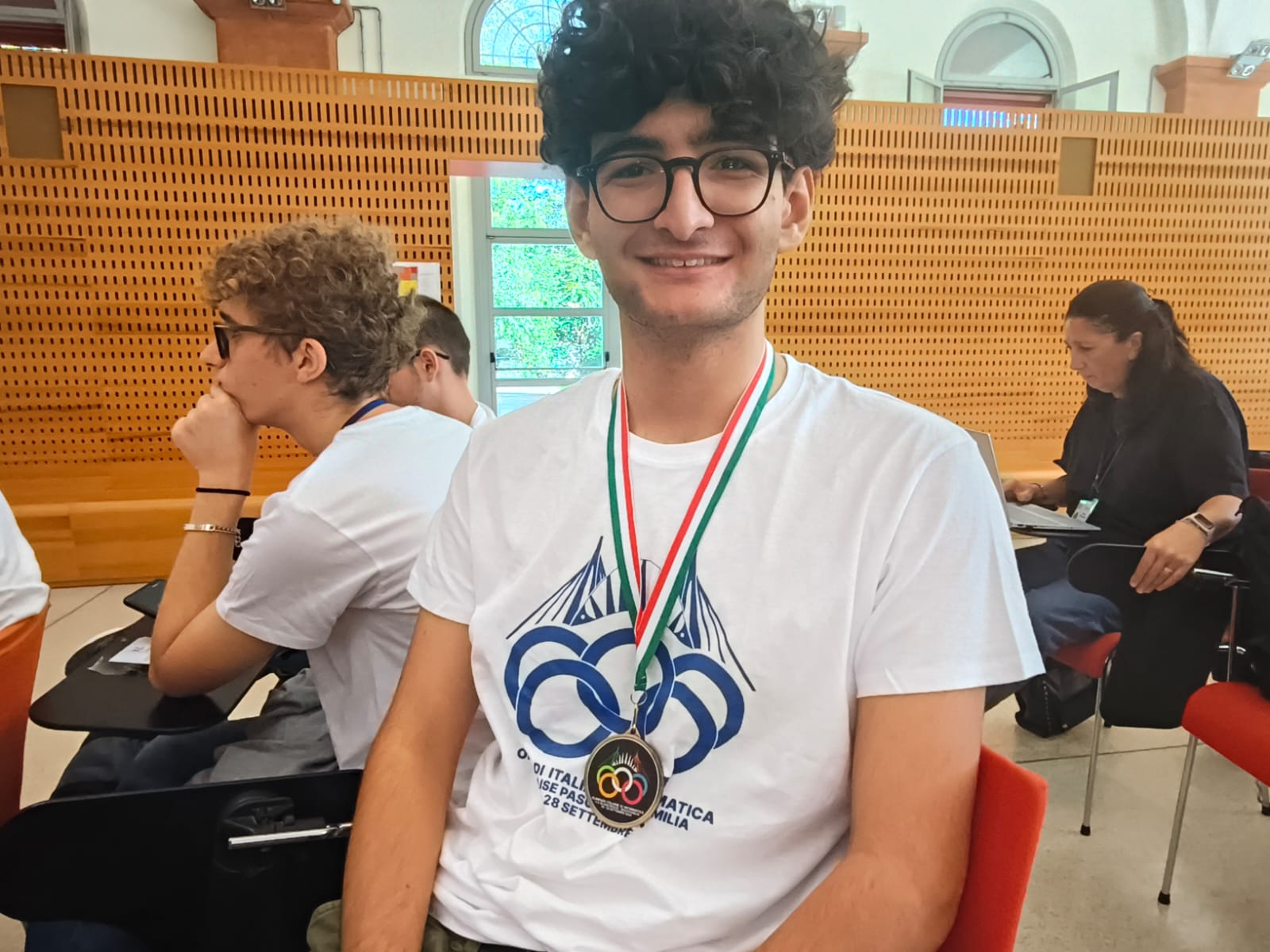 ALLA XXIV EDIZIONE DELLE OLIMPIADI ITALIANE DI INFORMATICA FRANCESCO DI GREGORIO, STUDENTE DELLIISS GALILEO FERRARIS DI MOLFETTA, CONQUISTA LA MEDAGLIA DI BRONZO