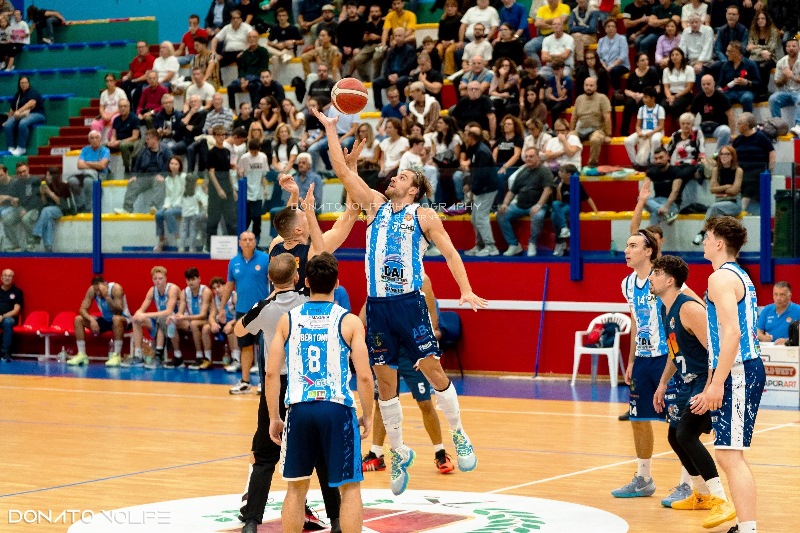 SECONDA SCONFITTA CONSECUTIVA PER LA DAI OPTICAL VIRTUS BASKET MOLFETTA CHE SI ARRENDE NEL FINALE AL MOLA