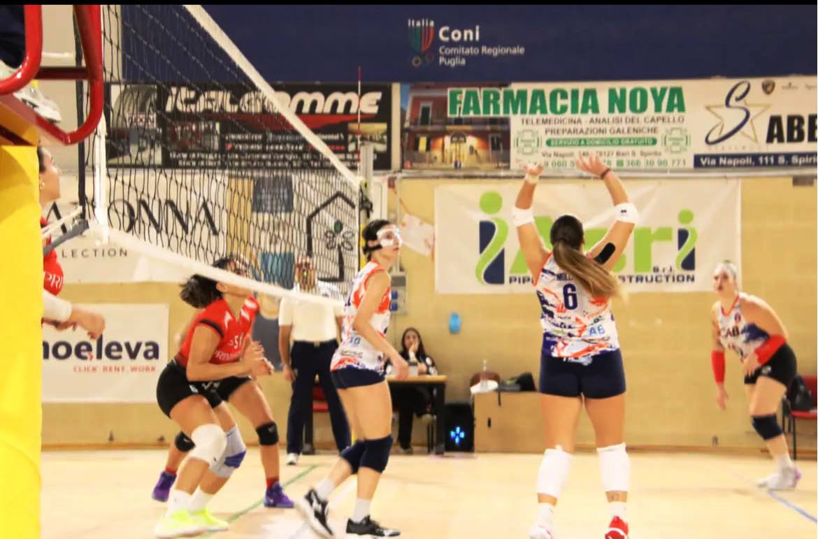 SECONDA GIORNATA DEL CAMPIONATO NAZIONALE DI SERIE C DI PALLAVOLO FEMMINILE CON LESORDIO IN CASA DELLA DINAMO CAB MOLFETTA CHE OSPITA AL PALAPANUNZIO IL BARLETTA