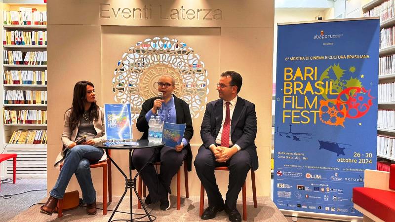 PRESENTATA MERCOLED MATTINA 23 OTTOBRE LA SESTA EDIZIONE DEL BARI BRASIL FILM FEST IN PROGRAMMA DAL 26 AL 30 OTTOBRE