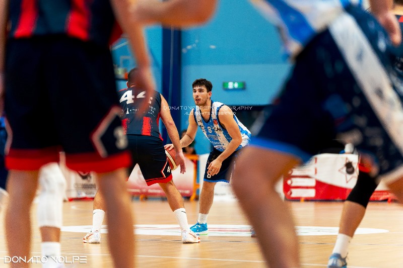 SCONFITTA PER LA DAI OPTICAL VIRTUS BASKET MOLFETTA NELLA TRASFERTA DI TERMOLI