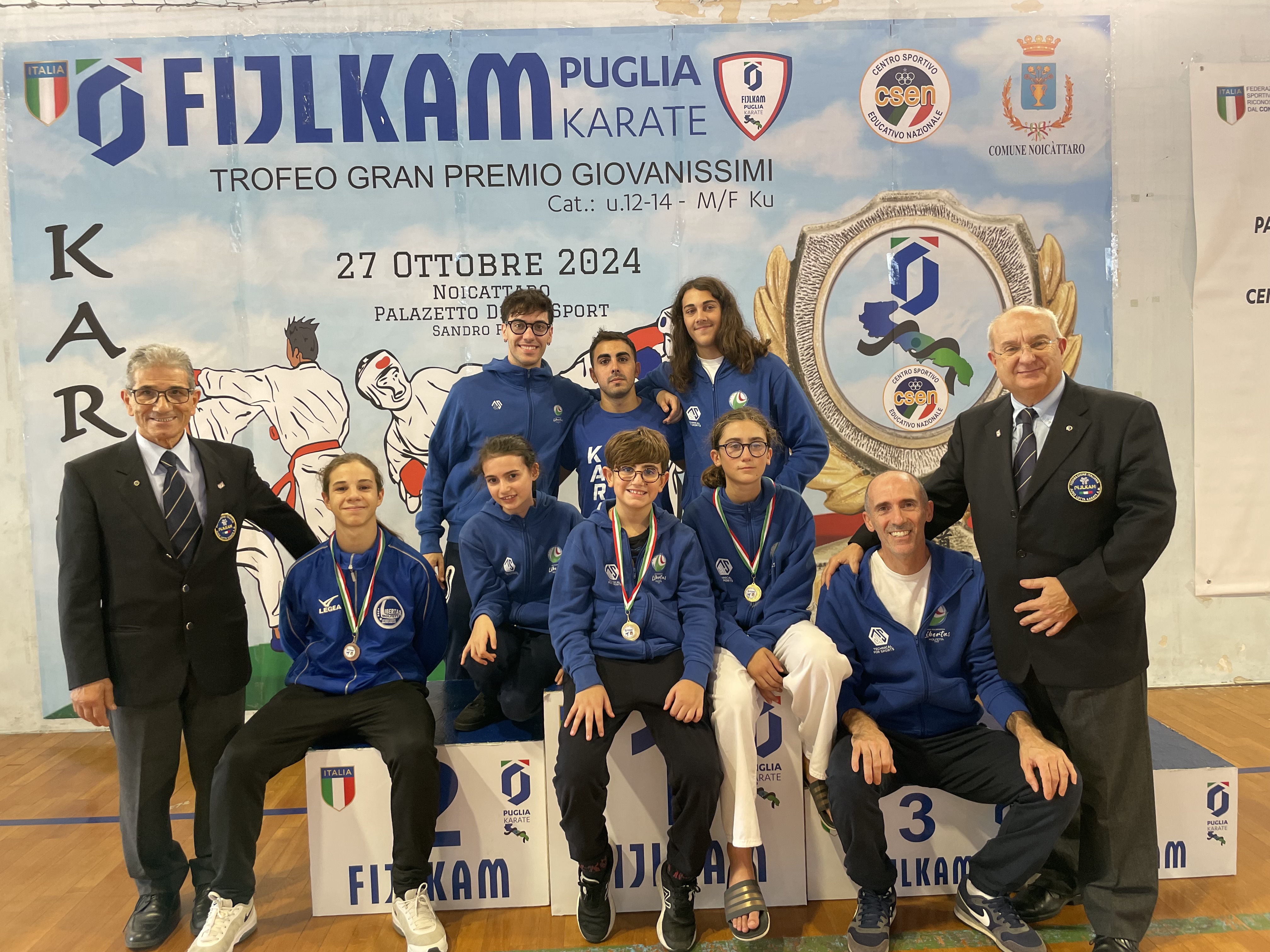 INTENSA ATTIVITA' AGONISTICA PER I SETTORI KARATE, JUDO E LOTA DELLA POLISPORTIVA LIBERTAS MOLFETTA