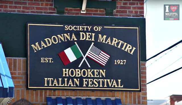 E' A MOLFETTA IL PRESIDENTE DELLA SOCIETY MADONNA DEI MARTIRI DI HOBOKEN