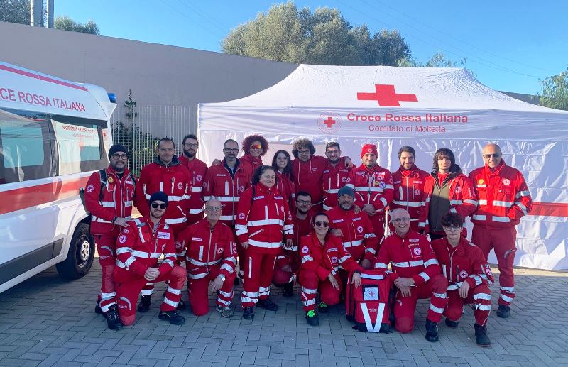 UN CORSO PER FORMARE NUOVI VOLONTARI PARTIR SABATO 18 GENNAIO ORGANIZZATO DALLA CROCE ROSSA ITALIANA COMITATO DI MOLFETTA