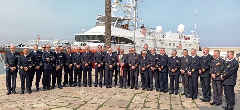 SI SONO RIUNITI A MOLFETTA I DIRETTORI MARITTIMI E I CAPI REPARTO DEL COMANDO GENERALE DELLE CAPITANERIE DI PORTO  GUARDIA COSTIERA