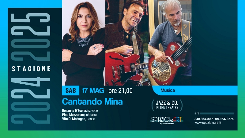 CON UN CONCERTO OMAGGIO ALLA TIGRE DI CREMONA, LA GRANDE CANTANTE MINA, SI CHIUDE LA STAGIONE A SPAZIOLEARTI