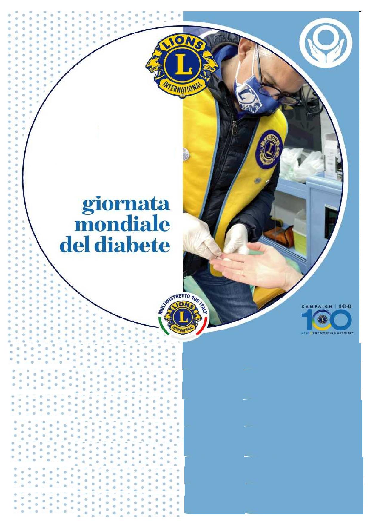 IL LIONS CLUB MOLFETTA ORGANIZZA UNA GIORNATA PER LA LOTTA AL DIABETE