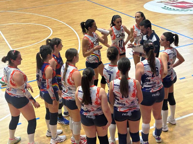 INIZIANO IN TRASFERTA I PLAYOUT PER LA DINAMO CAB MOLFETTA IMPEGNATA IN GARA 1 CONTRO LA FLY ARMIDA VOLLEY