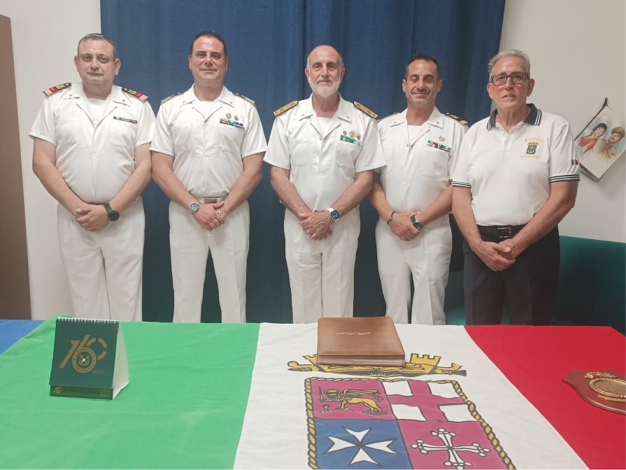 NUOVO COMANDANTE ALLA GUARDIA COSTIERA DI GIOVINAZZO. SI TRATTA DEL CAPO PRIMA CLASSE NP/PES ANDREA SALVEMINI