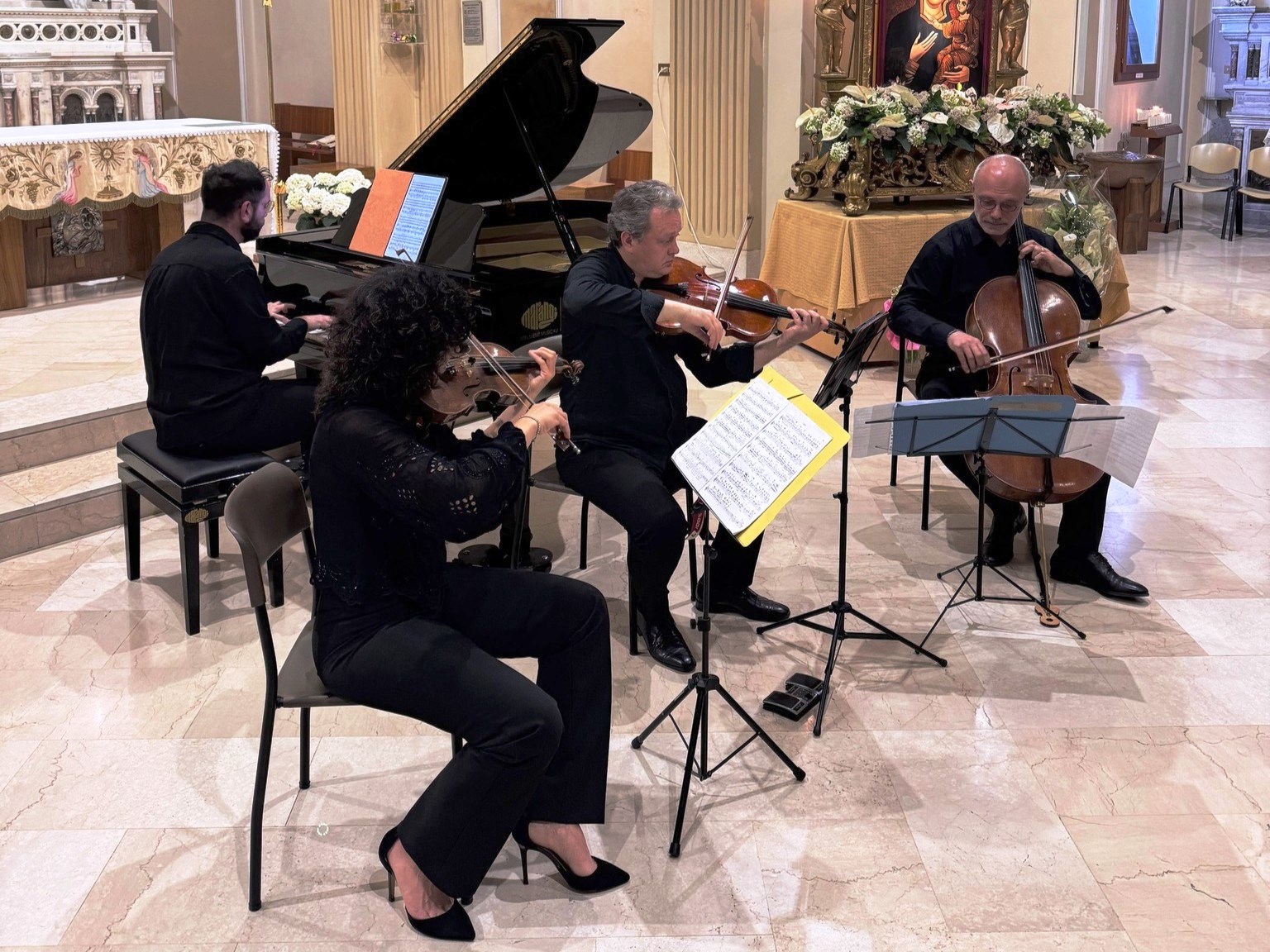 AL CHIOSTRO DI SAN DOMENICO A MOLFETTA IL CAPOTORTI FESTIVAL PROPONE PERCORSI ROMANTICI, DUE CAPOLAVORI DI ROBERT SCHUMANN E ANTONN DVOK