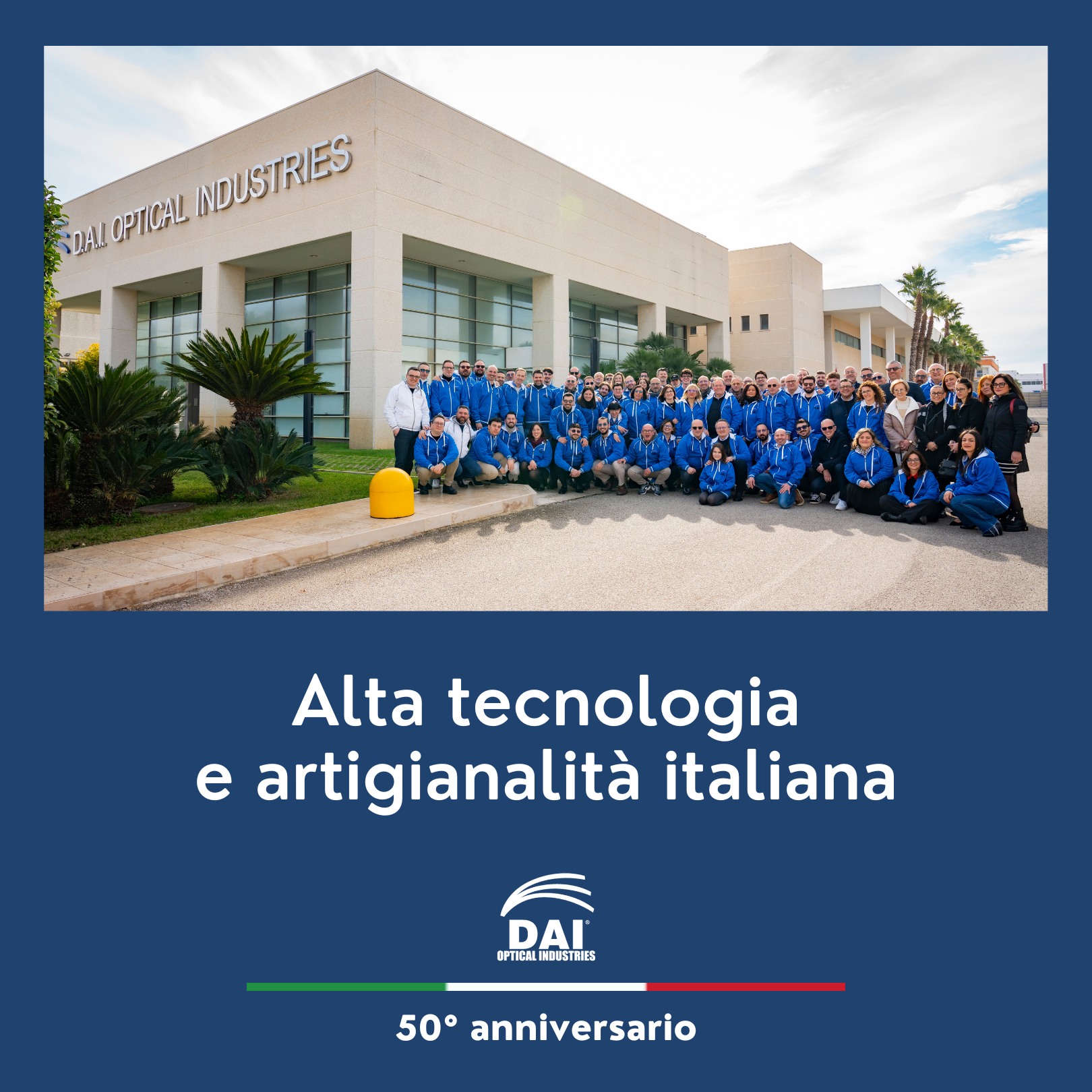 LA DAI OPTICAL DI MOLFETTA APRE A MILANO UNA SEDE OPERATIVA