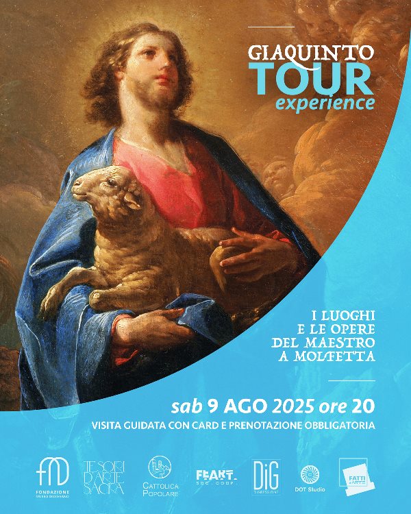 SABATO 9 AGOSTO APPUNTAMENTO CON IL GIAQUINTO TOUR EXPERIENCE