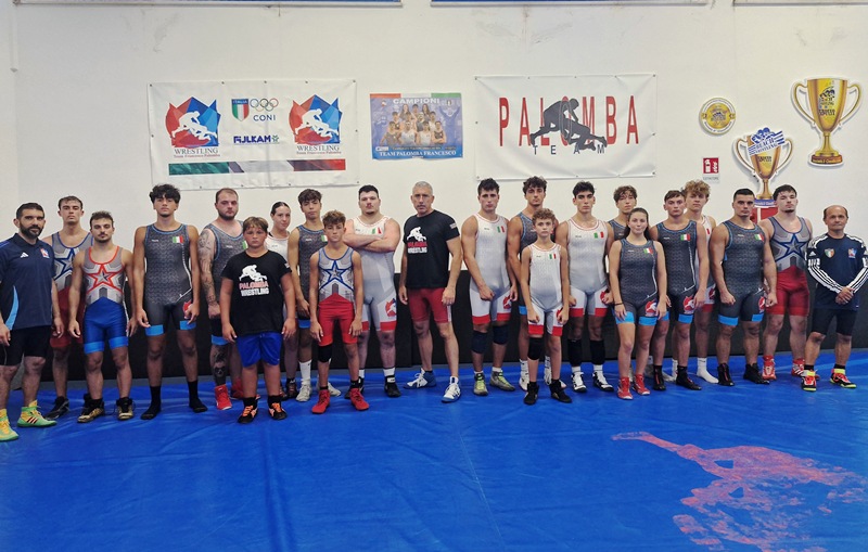  INIZIATA LA PREPARAZIONE ATLETICA PER IL TEAM DELLASD PALOMBA FRANCESCO IN VISTA DELLINIZIO DELLA NUOVA STAGIONE