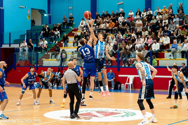 SECONDA VITTORIA PER LA DAI OPTICAL VIRTUS BASKET MOLFETTA CHE AL PALAPOLI SI IMPONE SUL MILAZZO PER 70-65