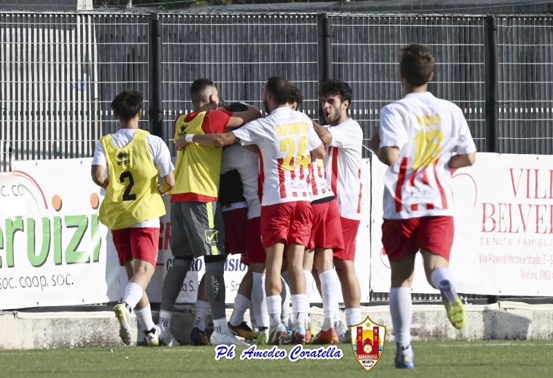 SCHIACCIANTE VITTORIA DEL BORGOROSSO SUL CORATO: 5-1 IL RISULTATO FINALE AL PAOLO POLI