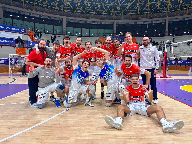 LINDECO MOLFETTA ESPUGNA CASORIA E SI CONFERMA CAPOLISTA NEL GIRONE G DEL CAMPIONATO DI SERIE B