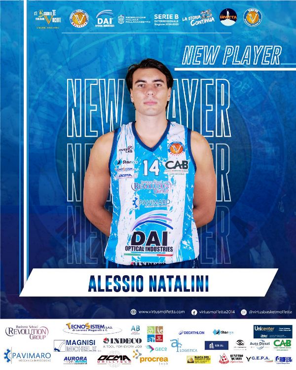 TORNA IN CASA VIRTUS BASKET MOLFETTA LA GUARDIA ALESSIO NATALINI