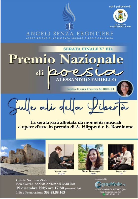 IL RICORDO DEL POETA GUERRIERO ALESSANDRO FARIELLO VOLA 