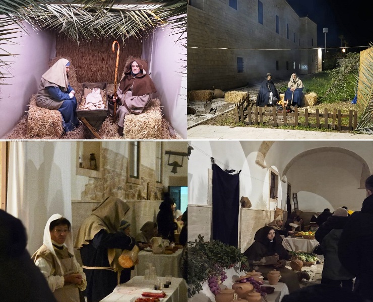 ULTIMI DUE GIORNI, LUNED� 5 E MARTED� 6 GENNAIO, PER POTER VISITARE IL PRESEPE VIVENTE ALLA BASILICA DELLA MADONNA DEI MARTIRI A MOLFETTA