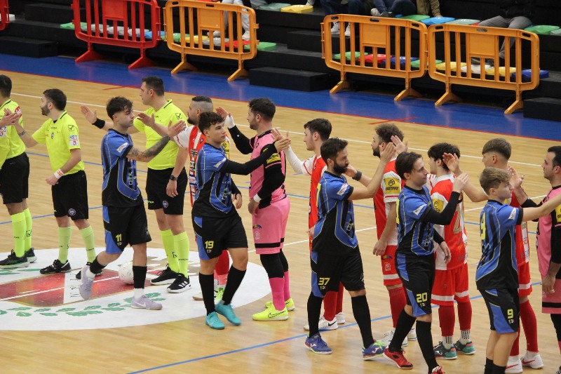 NELLA PRIMA GIORNATA DI RITORNO DEL CAMPIONATO DI CALCIO A 5 SERIE C1 IL REAL MOLFETTA BATTE LA FUTBOL CINCO BISCEGLIE PER 4-1