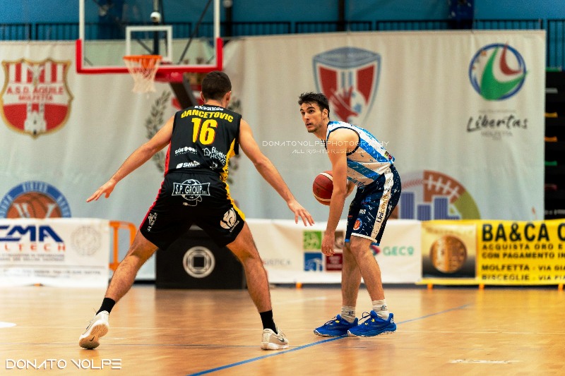 CONTRO L�ULTIMA IN CLASSIFICA MOLA, BRUTTA E INASPETTATA SCONFITTA DELLA DAI OPTICAL VIRTUS BASKET MOLFETTA