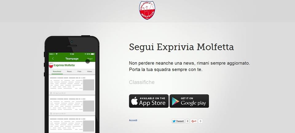 SLYVI ED EXPRIVIA MOLFETTA: TUTTO SUL TUO SMARTPHONE!